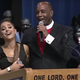 Image for article titled The Bishop Who Groped Ariana Grande During Aretha Franklin's Funeral Says He's Guilty of Being 'Too Friendly'